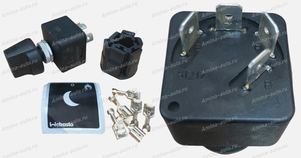 Выключатель с подсветкой Thermo-300 (Webasto) 109999 24В