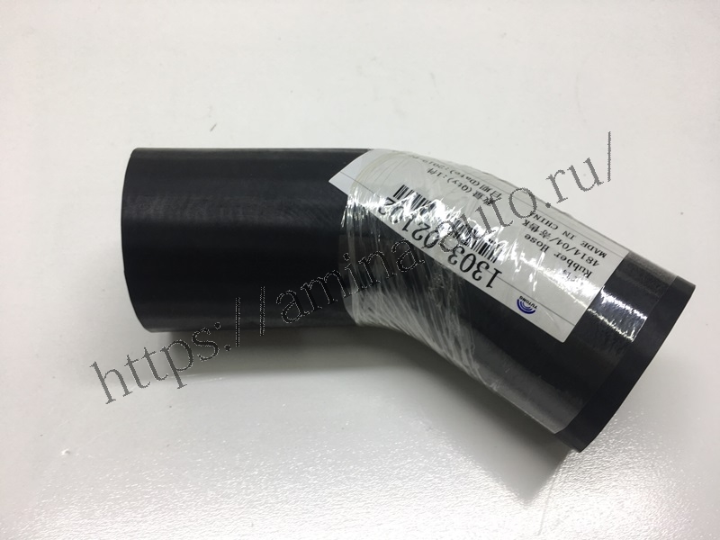 Патрубок радиатора ISDe230-30 низ №2 уголок  L=90*90  d=60