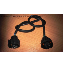 Разъем датчика скорости (кругл. 4 конт.) PBT-GF30