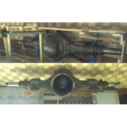 Корпус заднего моста (чулок) (Higer) пневмоподвеска (12 отв. крепления редуктора)