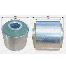 Сайлентблок стабилизатора 16*48 L=49 