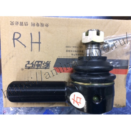 Наконечник ПРОДОЛЬНОЙ рулевой тяги (Higer) RH 23,6*M30x1,5 (SAS)