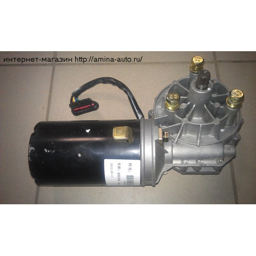 Мотор стеклоочистителя ZD2735 180W 24V 5 контактов в ряд