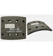 Накладка тормозная передняя (Аэротаун*D6BR) R16 шир 120 L=145 8отв