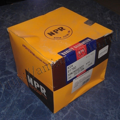 Кольца поршневые (EF-750) STD (к-т) 6мм NPR Japan SDK30023ZZ