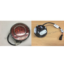 Фонарь задний противотуманный в бампер (Yutong) красный LED D=100 h=36