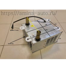 Печка салона (Higer) водительская 210*230 h=135 (крепление 4 уха)