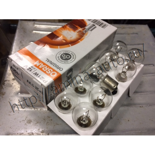 Автолампа 12V P21W (BA15s) 7506 OSRAM