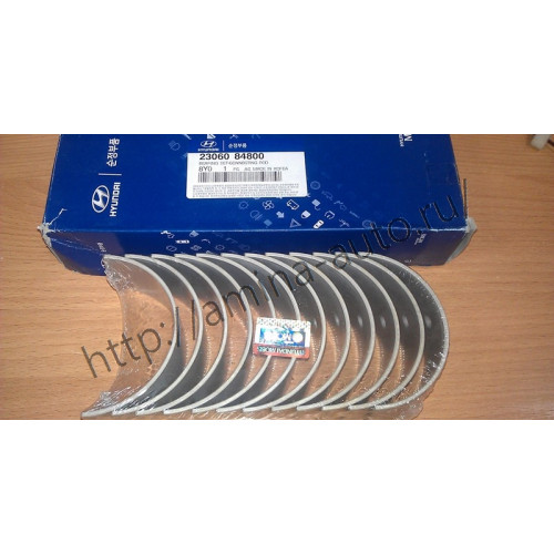 Вкладыши (D6CB,D6CC) ШАТУННЫЕ STD 2,5мм