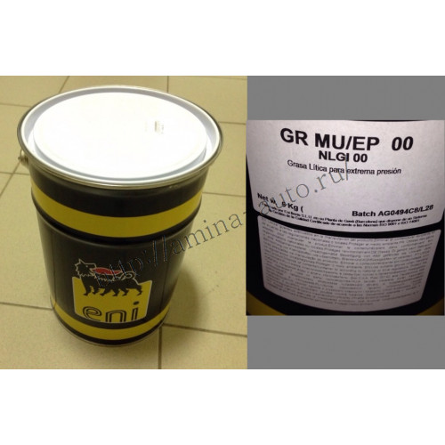 Смазка центральная Eni GR MU/EP NLGI 00 5кг.