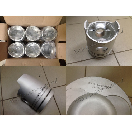 Поршень (D6AC) форкамера d=80mm острый конус (к-т 6шт.)