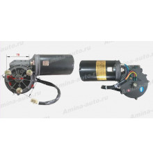 Мотор стеклоочистителя ZD2732 150W 24V  5 контактов в 2 ряда / крупный шлиц