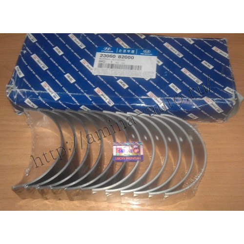 Вкладыши (D6HA*38) ШАТУННЫЕ STD