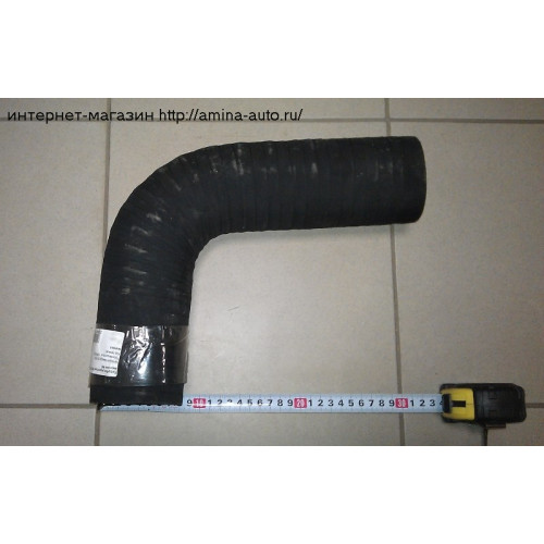 Патрубок (F17E,EF750) радиатора низ №2 / (D8AB) радиатора верх d=75mm/75mm (AGE)