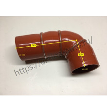 Патрубок интеркулера (Yutong) выпуск №2 d=100 L=130*240 Г-образный