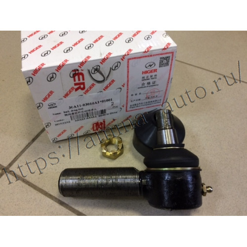 Наконечник ПРОДОЛЬНОЙ рулевой тяги RH (конус 20 резьба M30x1,5 папа)