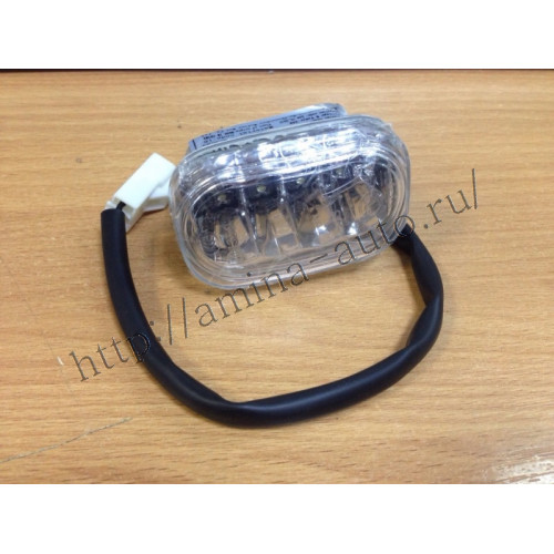 Фонарь габаритов передний верхний (Yutong) 70*45 LED белый
