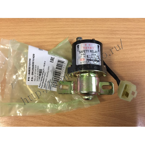 Реле стартера (F17E) 24V 45A MA34761100 фишка 3 конт.