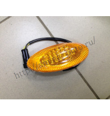 Фонарь повторителя поворотов (King Long, Yutong) 145*65 LED крепление липучка (SAS)