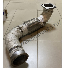 Труба глушителя с гофрой (Higer) (ISDe270-30) 