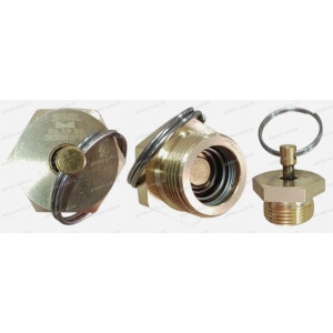 Клапан сброса конденсата с ресивера (Higer) резьба прямая M22x1,5 