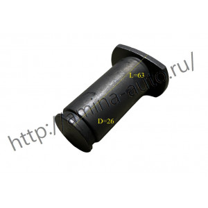 Палец ролика тормозной колодки d=26 L=62 (Higer) 
