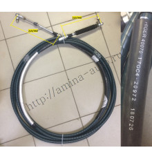 Трос КПП (Higer) L=9720 (KLQ6129) с 2012 г. черный