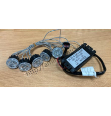 Фонарь ходовых огней передний (King Long) LED*5
