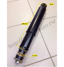 Амортизатор задний с/бл.-шток L=390/610 (в сборе)