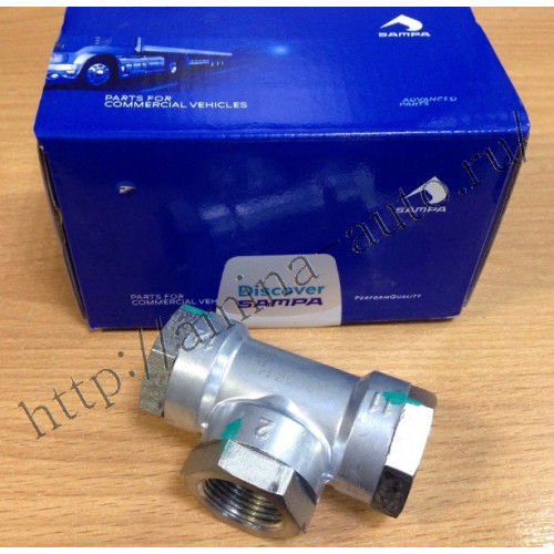 Клапан двухмагистральный (Higer) резьба M22x1,5
