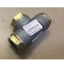 Клапан двухмагистральный (Higer)  резьба M22x1,5 