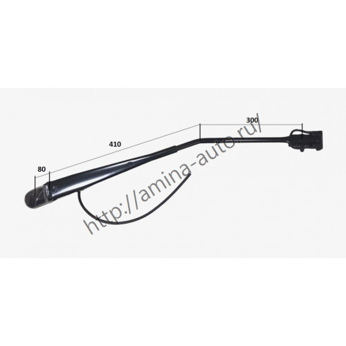 Поводок стеклоочистителя (Yutong) RH 80/410/300 d=12