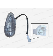 Фонарь габаритов передний верхний (Yutong) белый 50*115 LED