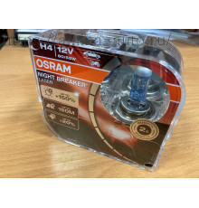 Автолампа  H4  12V 60/55W (P43t-38) Night Breaker Laser +150% (DuoBox) 64193NL_HCB к-т 2 шт