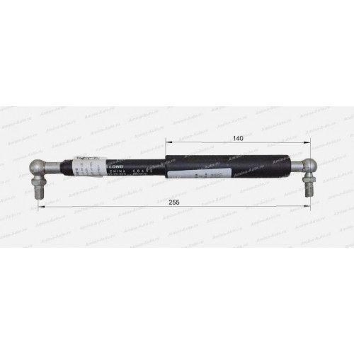 Амортизатор отсека L=255 F=60N (King Long)