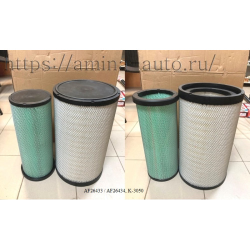 Фильтр воздушный K-3050 (C300-40) глухой резиновый (к-т) (ATG)