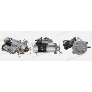 Стартер (ISLe340-40) 24V/7,5kw 12зуб. 