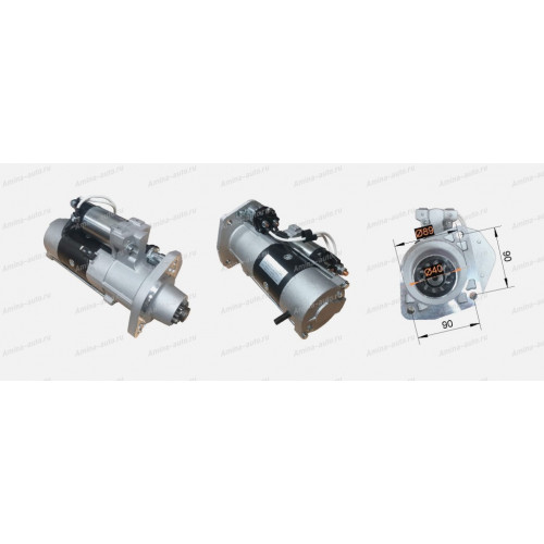 Стартер (ISD200-50) 24V 6,0 KW