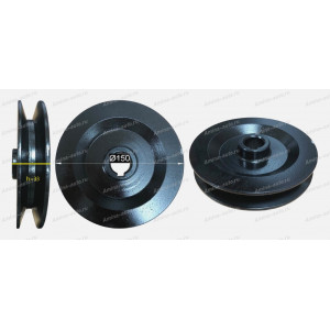 Шкив вентилятора радиатора (Higer) 1 ручей D=150 mm