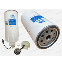 Фильтр топливный YC4G180N-50, YC4G200-50 сепаратор (с датчиком) M25 h=250 D=110