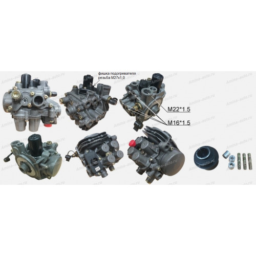 Осушитель (Hyundai, ПАЗ) 24V (без фильтра) фишка резьба
