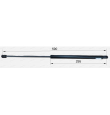 Амортизатор отсека (HND) L=590 (радиатора) 32kg