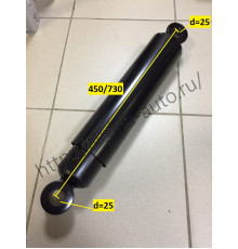 Амортизатор задний с/бл.- с/бл. L=450/730 