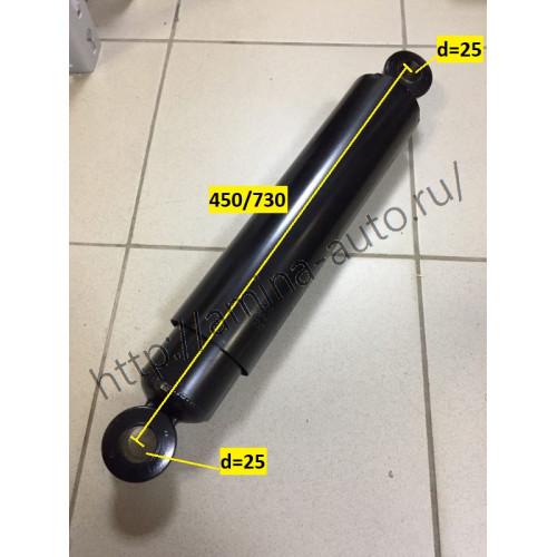 Амортизатор задний с/бл.- с/бл. L=450/730